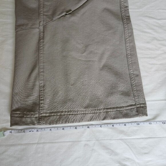 Lululemon Athletica Pants Womens 10 Gray Wide Leg Windbreaker Trail Hiking Y2K - Picture 8 of 16